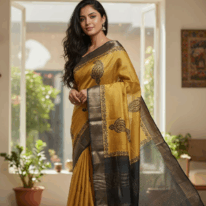 Tussar Ghicha printed