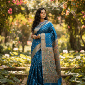 Tussar Madhubani Silk