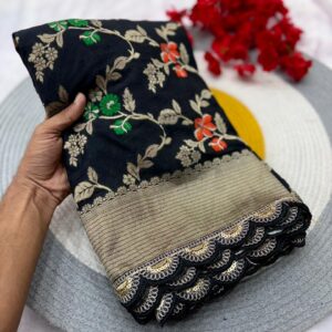 Sankranti Crepe Khadi Silk