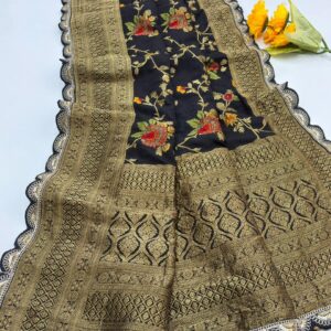 Sankranti Crepe Khadi Silk