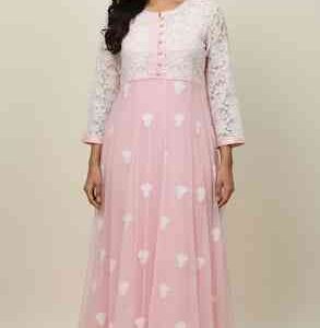 Lucknow Chikanari Georgette -full length