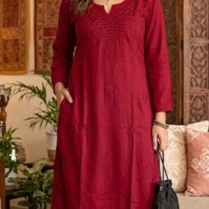 Lucknow Chikankari Set – Rayon