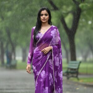 Chiffon Saree